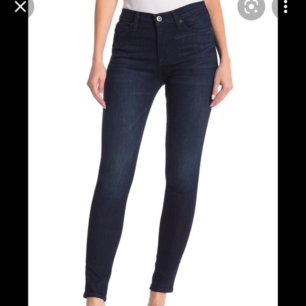 Hudson high rise Blair super skinny - daphne 27”